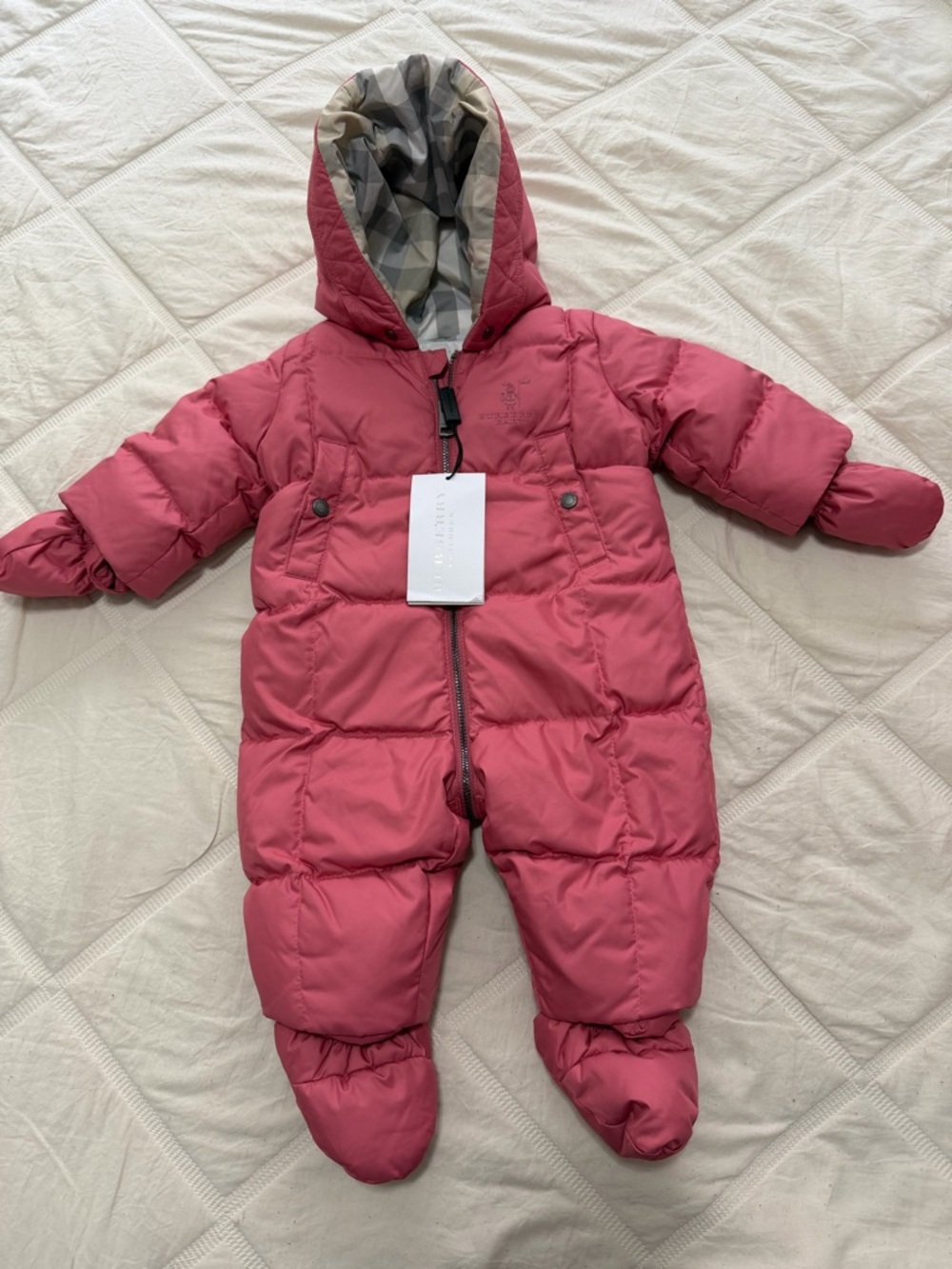 Burberry 9m Baby Skylar Down Puffer Snowsuit